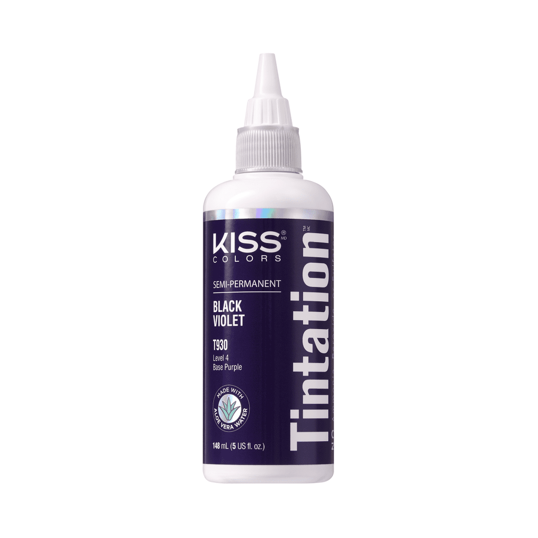 KISS Colors & Care Tintation Semi-Permanent Black Violet
