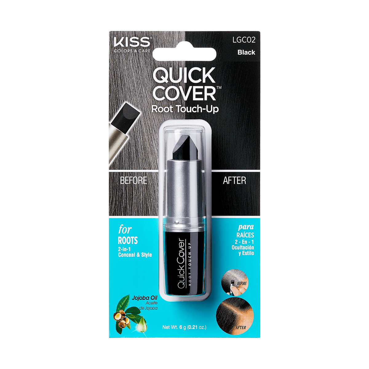 KISS Colors &amp; Car Temp Blend-Away - Black