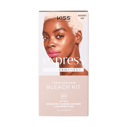 KISS Colors &amp; Care Express Color Hair Bleach Set 30V
