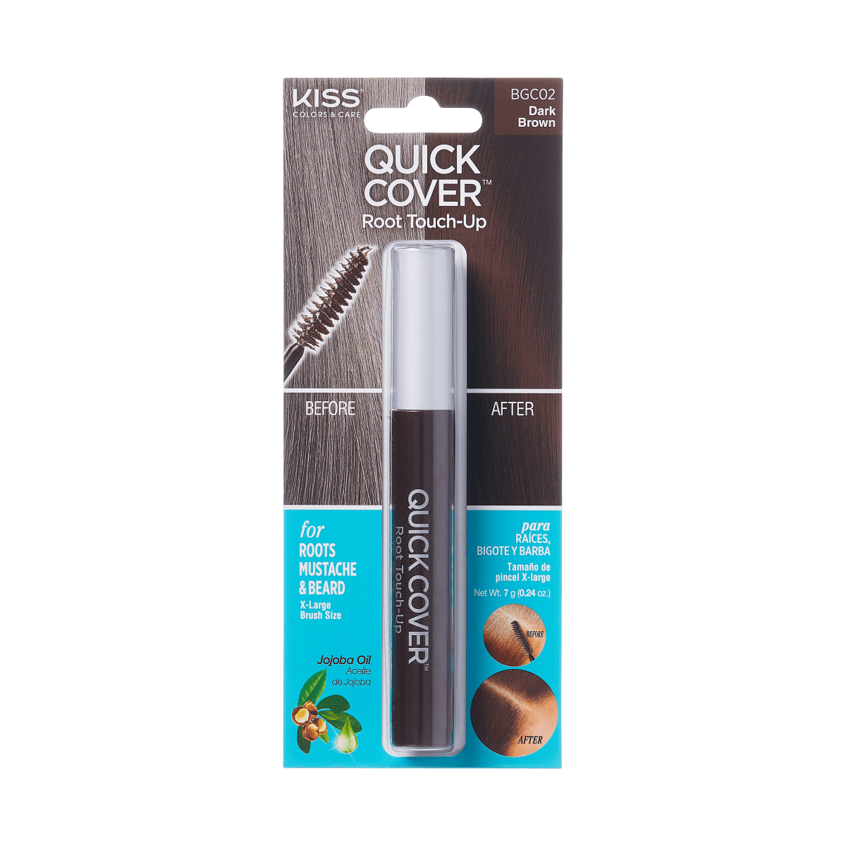 Temp Brush-In - Dark Brown