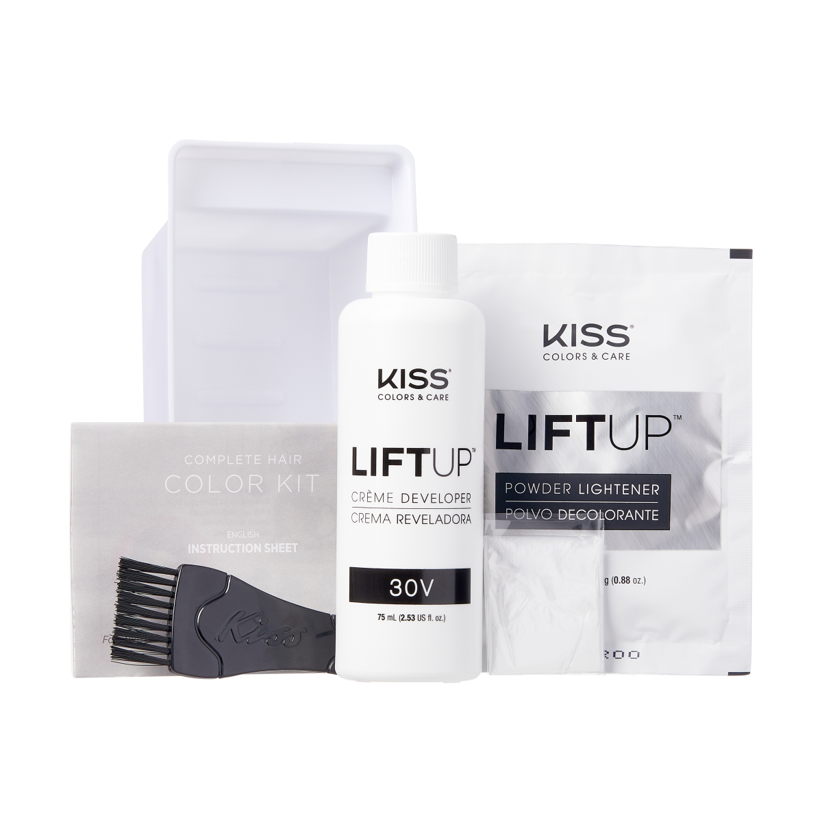 KISS Colors &amp; Care Express Color Hair Bleach Set 30V