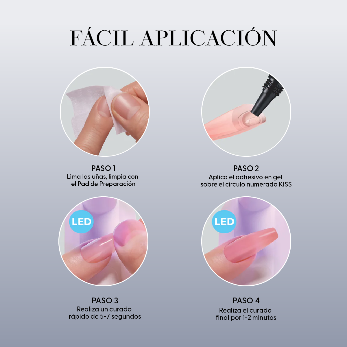 Uñas Postizas Almond Flores Salon X-tend - Red Flags