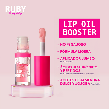 Ruby Kisses Lip Oil Booster - Soft Pink