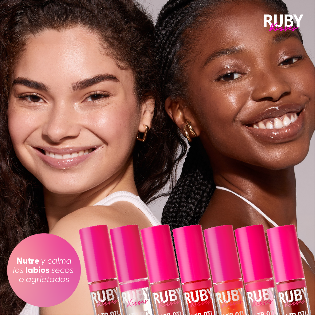 Ruby Kisses Lip Oil Booster - Soft Pink
