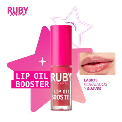 Ruby Kisses Lip Oil Booster - Rosewood