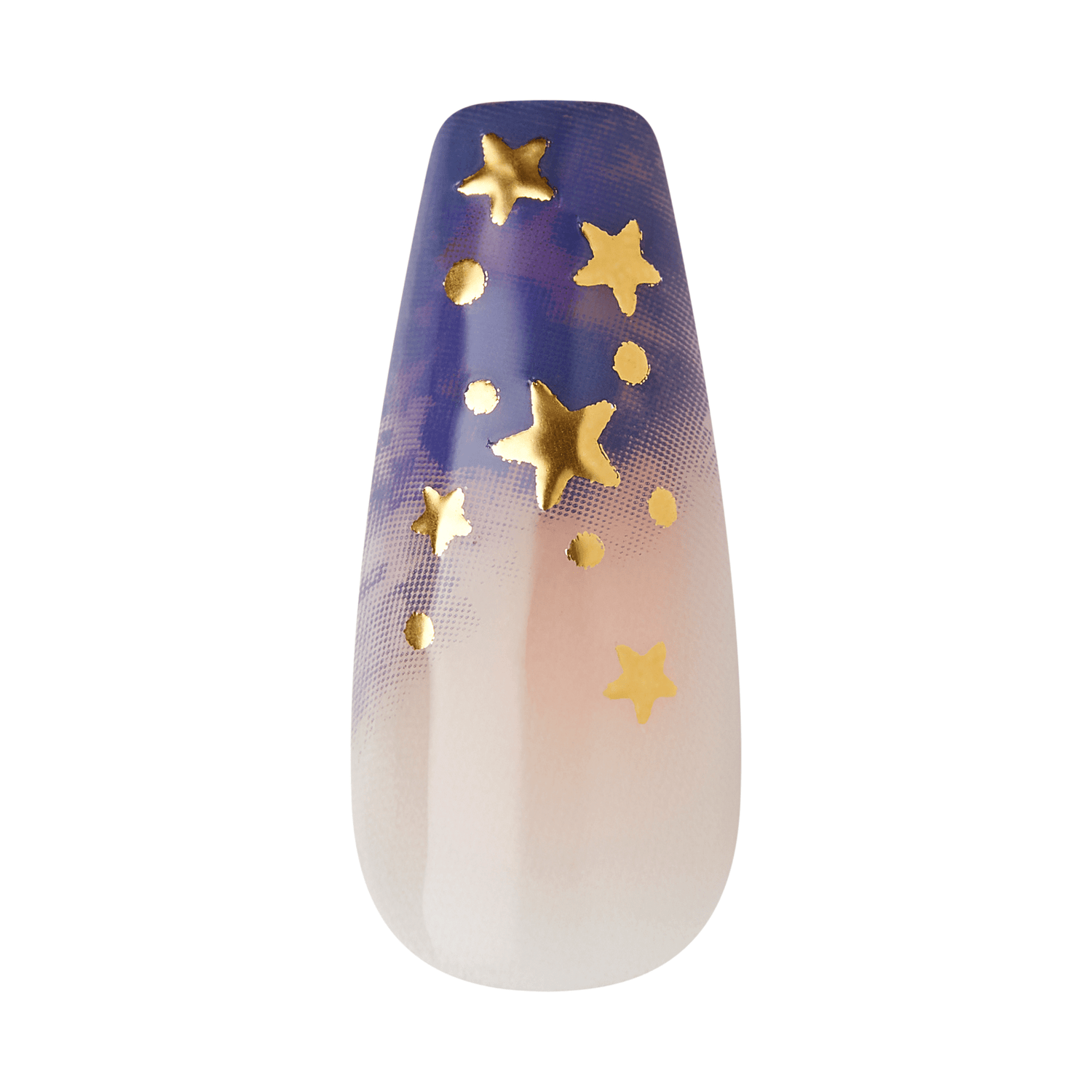 KISS Voguish Fantasy Halloween Clowning - Uñas Coffin Magnéticas Brillan en la Oscuridad