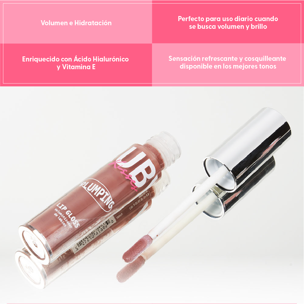 Ruby Kisses Plumping Lip Gloss - Nude