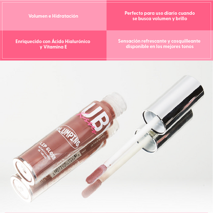 Ruby Kisses Plumping Lip Gloss - Nude