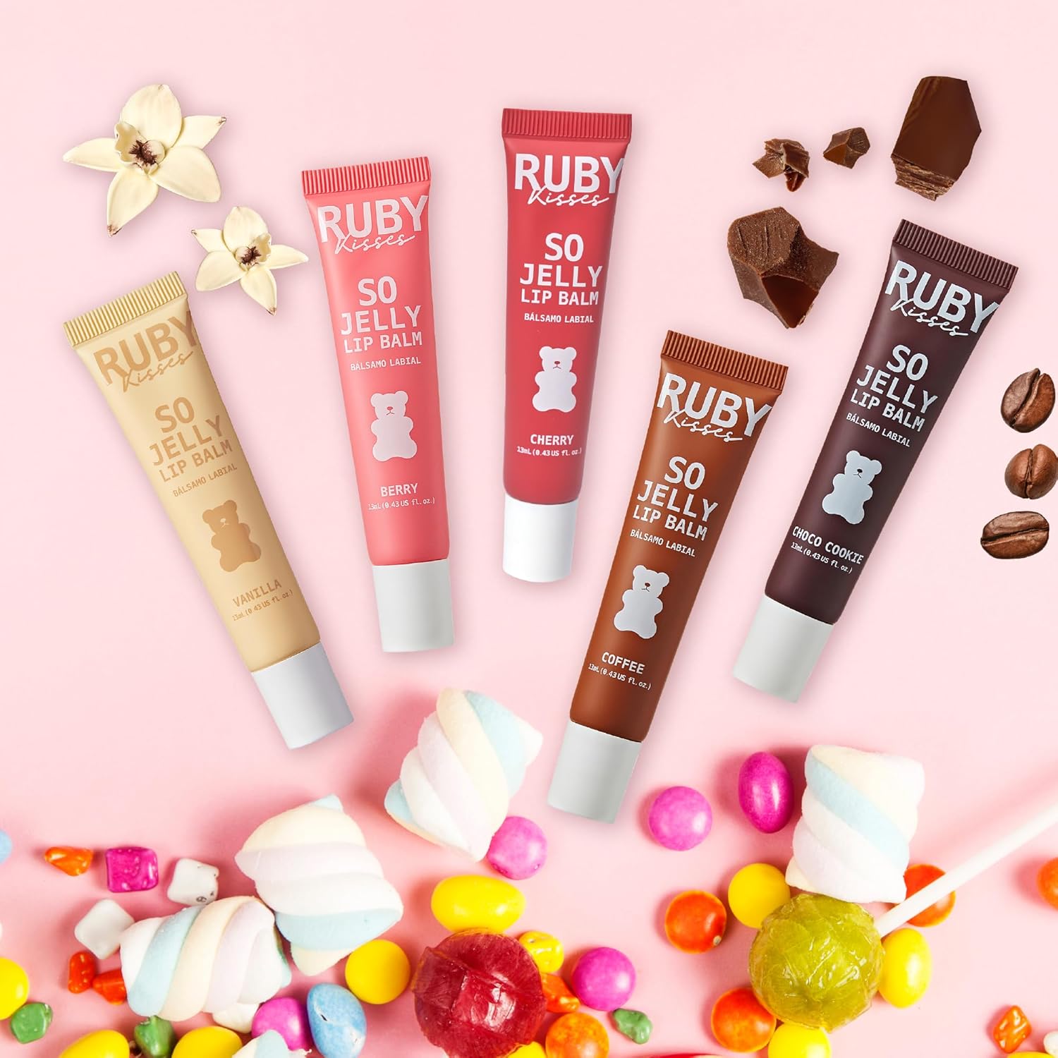Ruby Kisses So Jelly Tinted Lip Balm - Berry