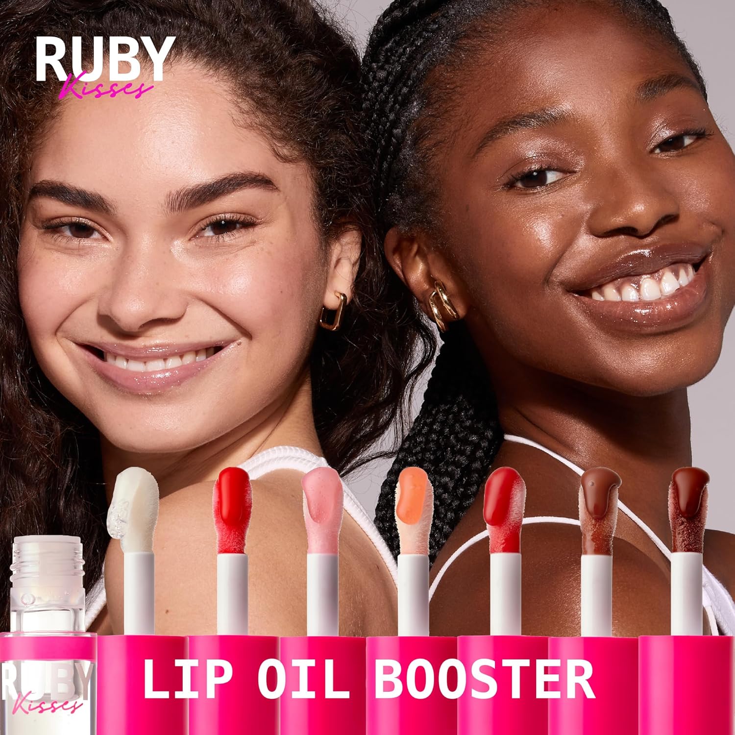 Ruby Kisses Lip Oil Booster - Coral